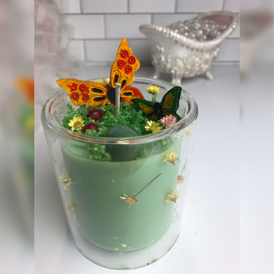 Chasing Butterflies Candle