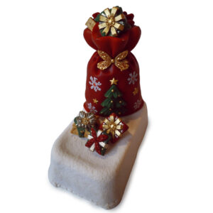 Christmas loot bath bomb
