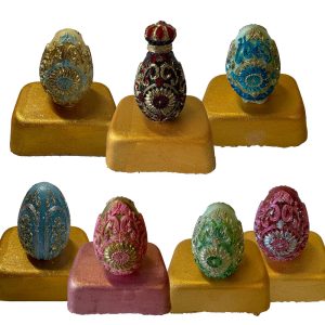 Catberge 2-n-1 bath bomb with soap topper