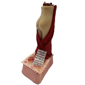 'Love Letters' 2-n-1 bath bomb & soap topper