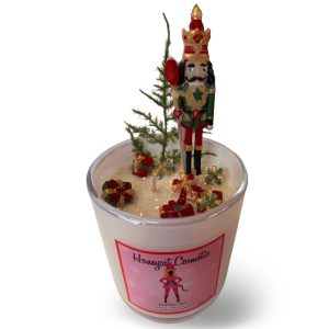 nutcracker soy candle