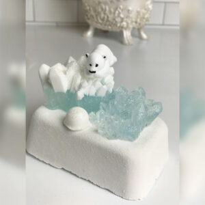 polar bear bath bomb