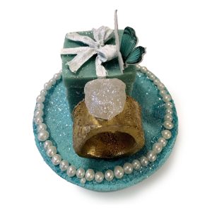 '3 Carats, Yes Please' 2-n-1 bath bomb & soap topper