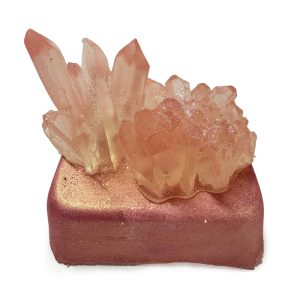 rose quartz bath bomb