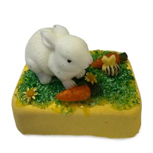 'Theres a Hare in My Tub' 2-in-1 bath bomb & soap topper