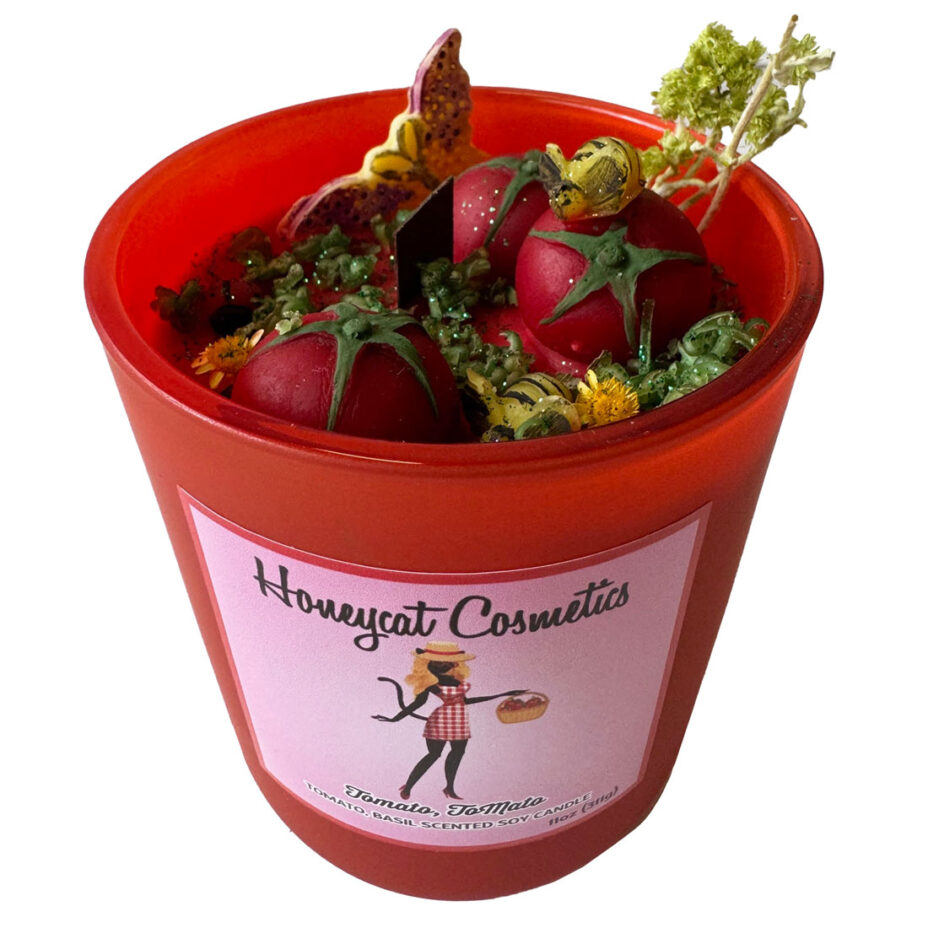 tomato basil candle
